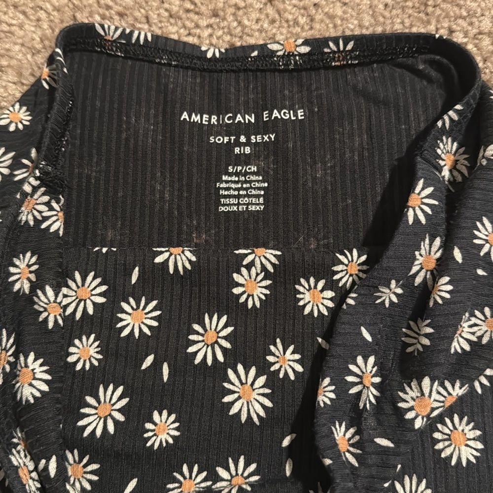 American Eagle Ribbed Tube Top - Picture 3 of 4